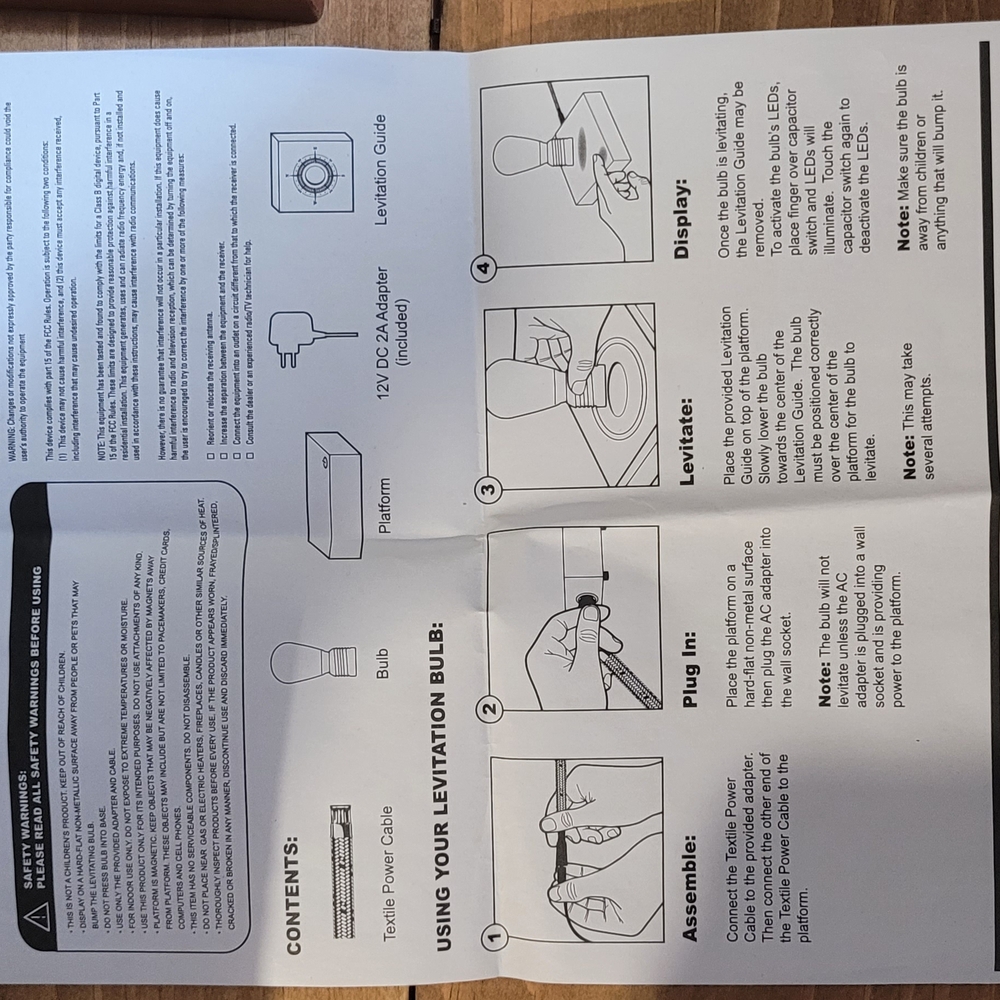Levitating Light Bulb Kit - Picture 5 of 8